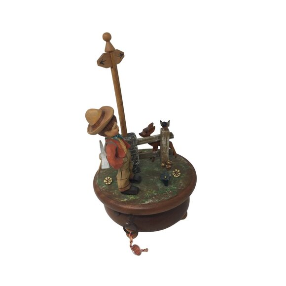 Vintage Genuine Thorens Swiss Music Work Music Box ''Happy Wanderer'' - Picture 8 of 16